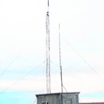 A picture of the HARC repeater site and antenna towers